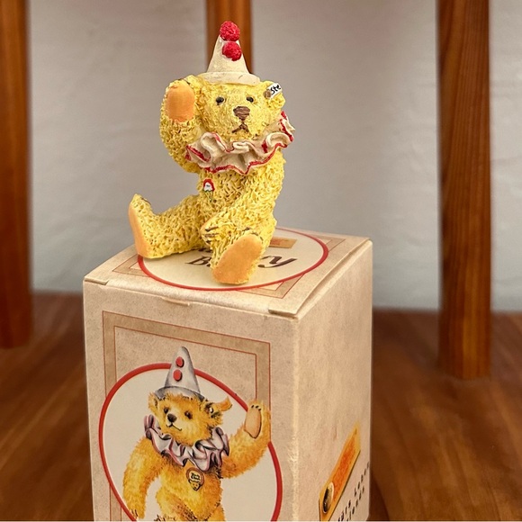 Steiff Figurine Teddy Clown Friends Forever Fantasy Box 2in Scotland Vintage - Picture 4 of 5